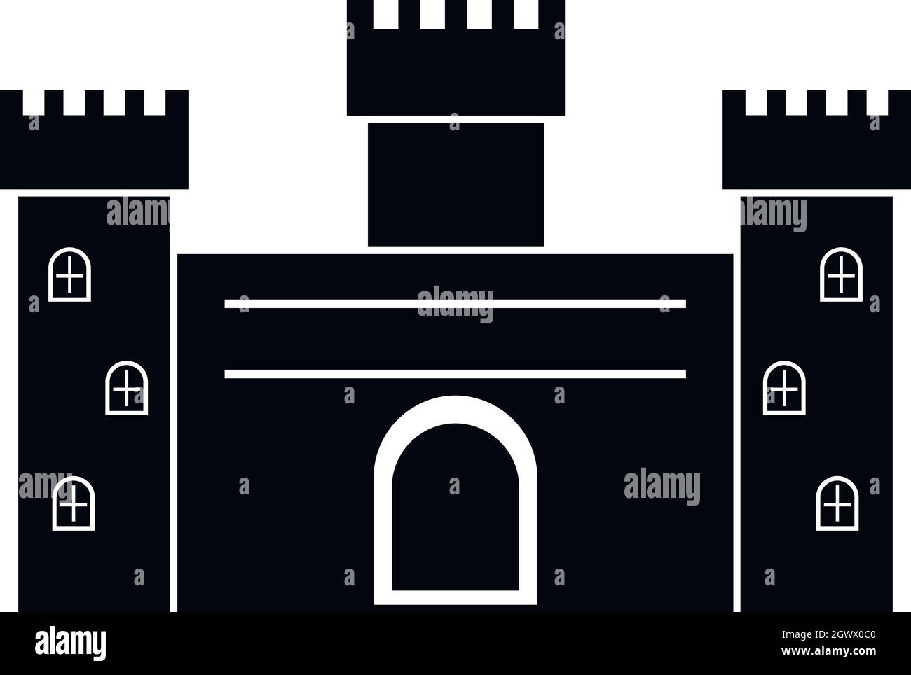 History historical fortification Stock Vector Images - Alamy