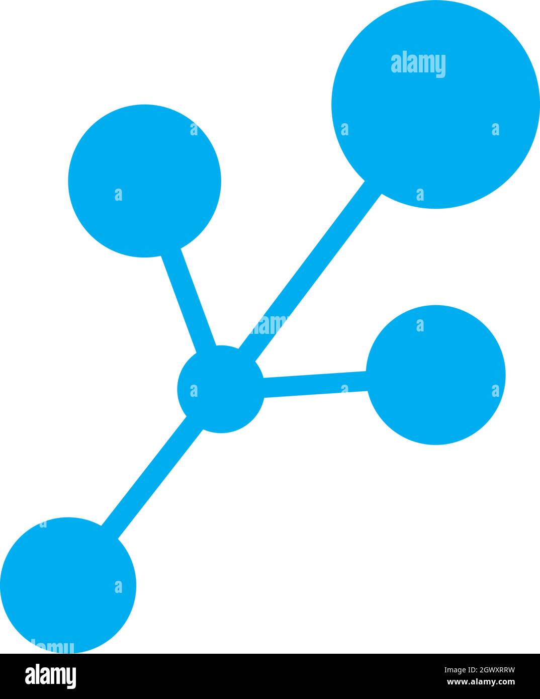 molecule logo vector icon template Stock Vector Image & Art - Alamy