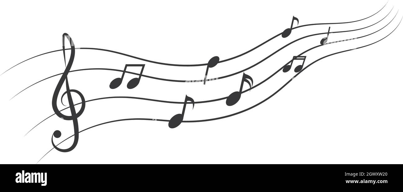 Music note Icon Vector Stock Vector Image & Art - Alamy