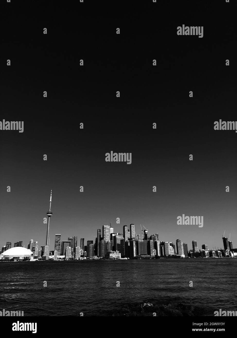 Toronto financial district Black and White Stock Photos & Images - Alamy