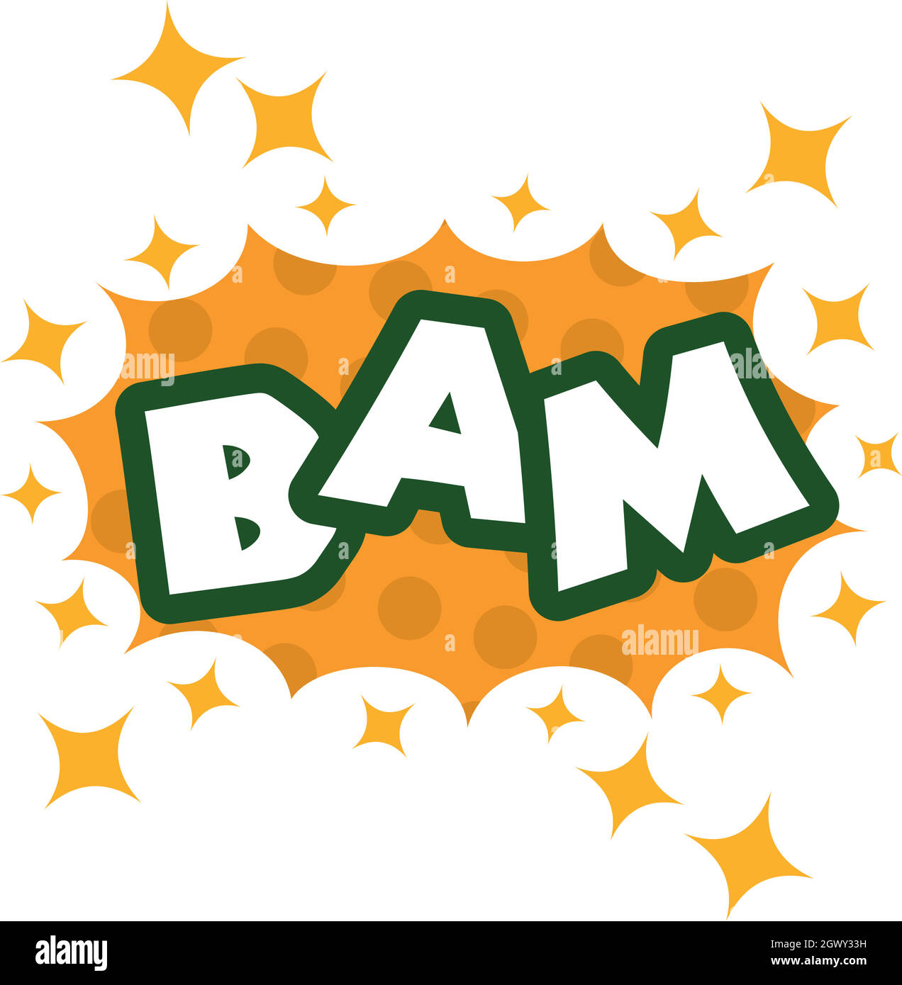 Bam icon, pop art style Stock Vector Image & Art - Alamy