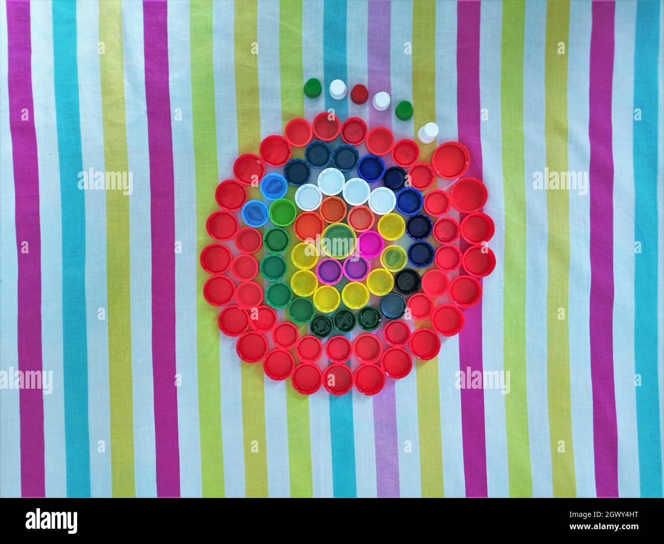 Bottle Caps Design Stock Photo Alamy