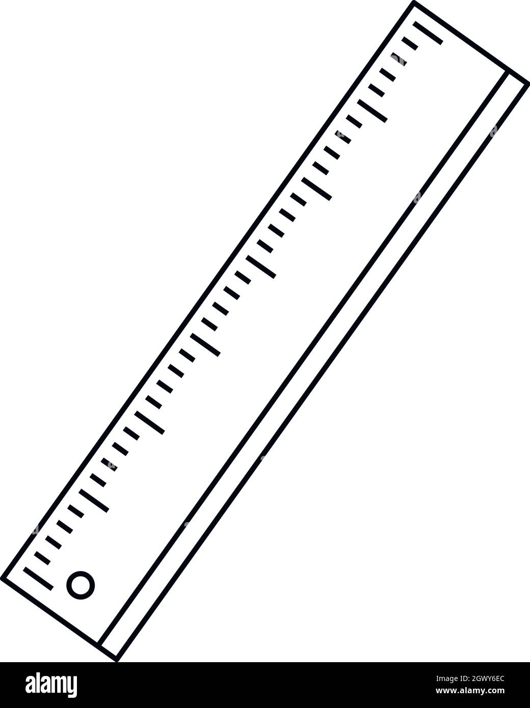 Metric ruler Stock Vector Images Alamy