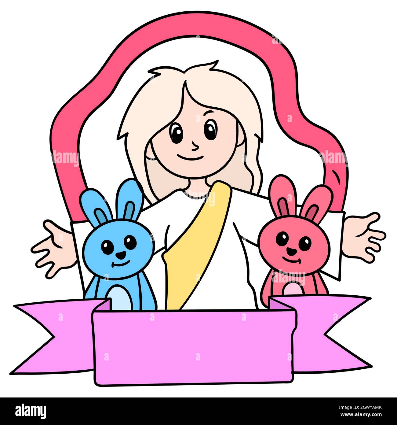 Cartoon image jesus hi-res stock photography and images - Alamy