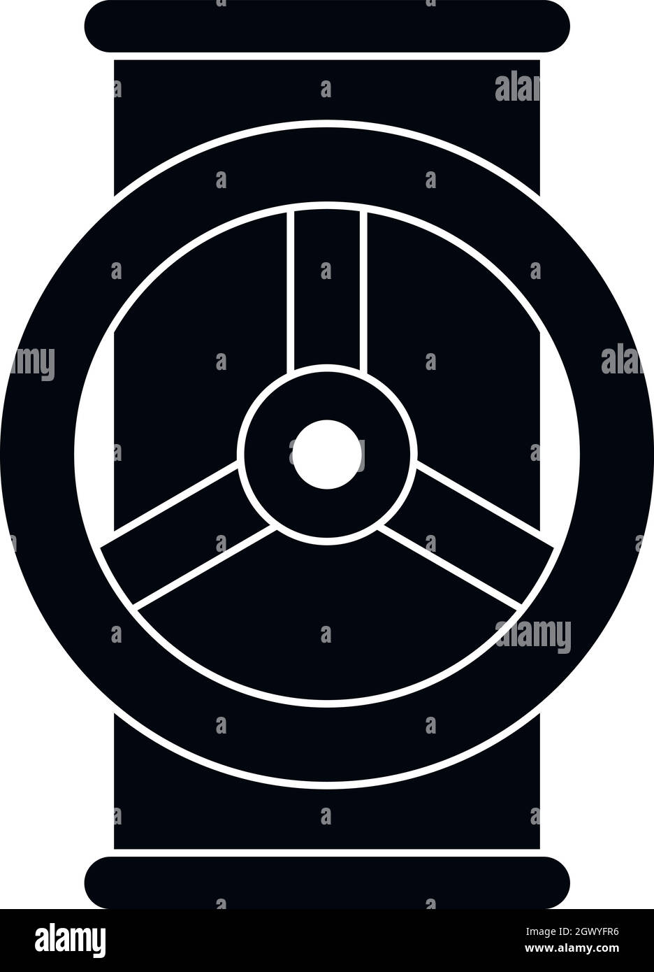 Valve icon, simple style Stock Vector Image & Art - Alamy