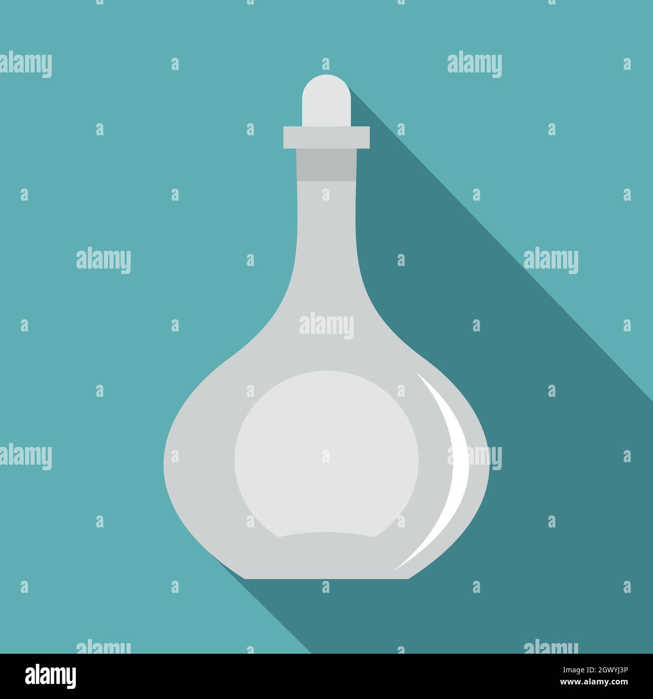 Carafe icon, flat style Stock Vector Image & Art - Alamy