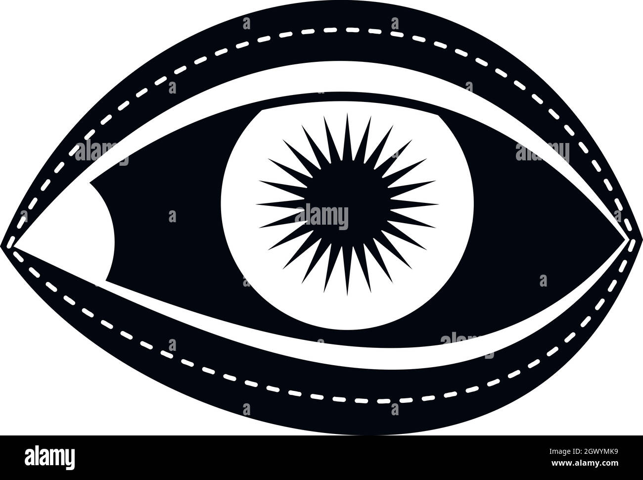 Plastic surgery of eye icon, simple style Stock Vector Image & Art - Alamy