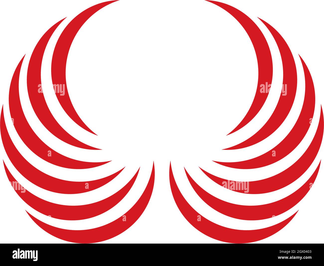 Wing Logo Template vector icon design Stock Vector Image & Art - Alamy