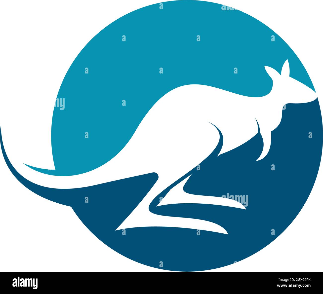 kangaroo Logo Template vector illustration Stock Vector Image & Art Alamy