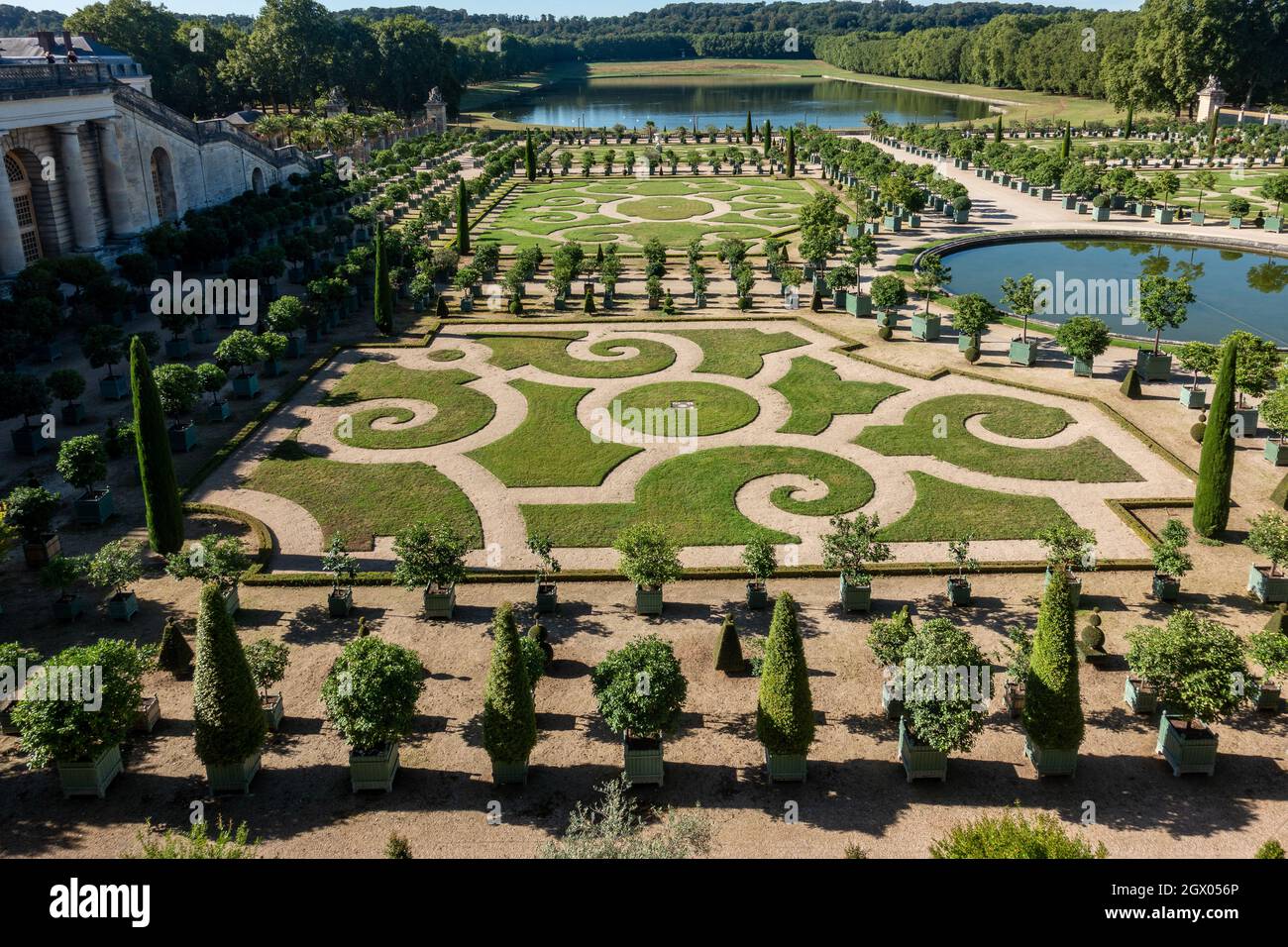Palace of Versailles Stock Photo