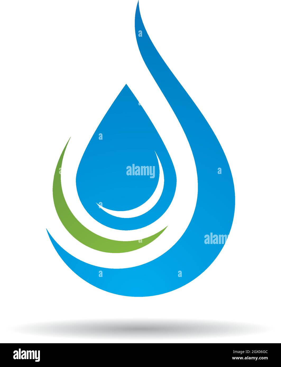 water drop Logo Template vector illustration design Stock Vector Image ...