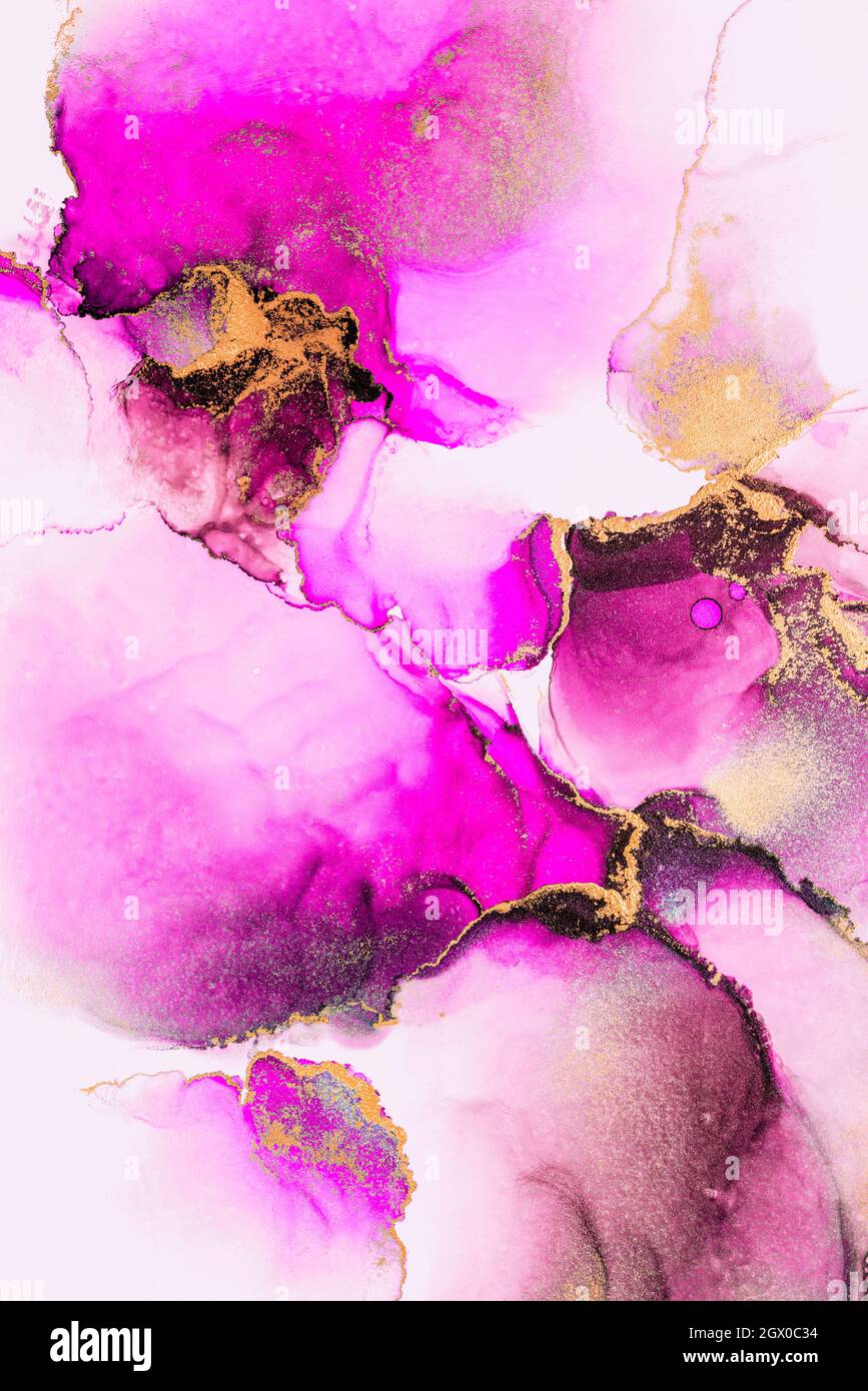 Purple Alcohol Ink paper, Alcohol ink , Watercolor Texture