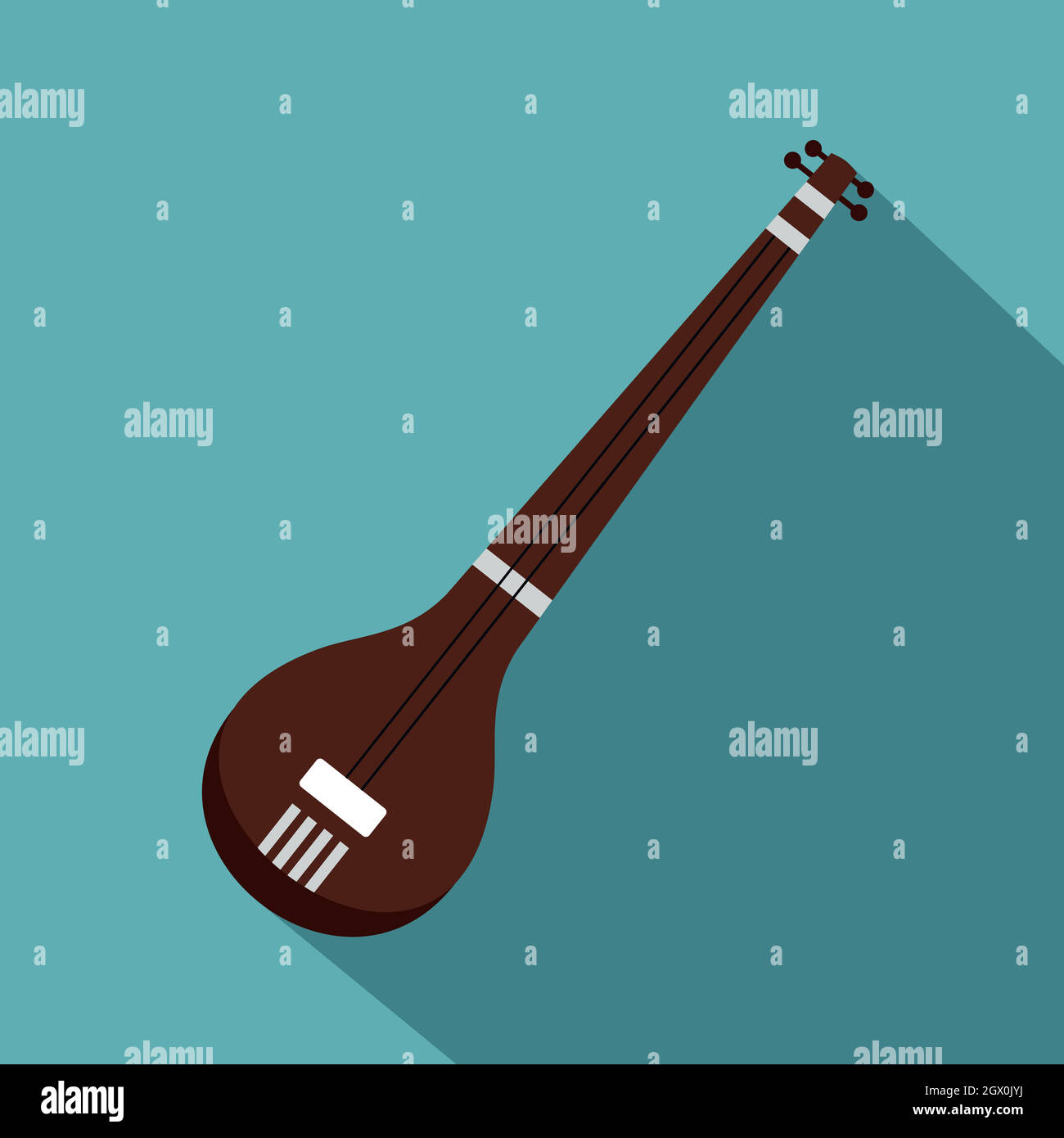 Sarod Stock Vector Images Alamy