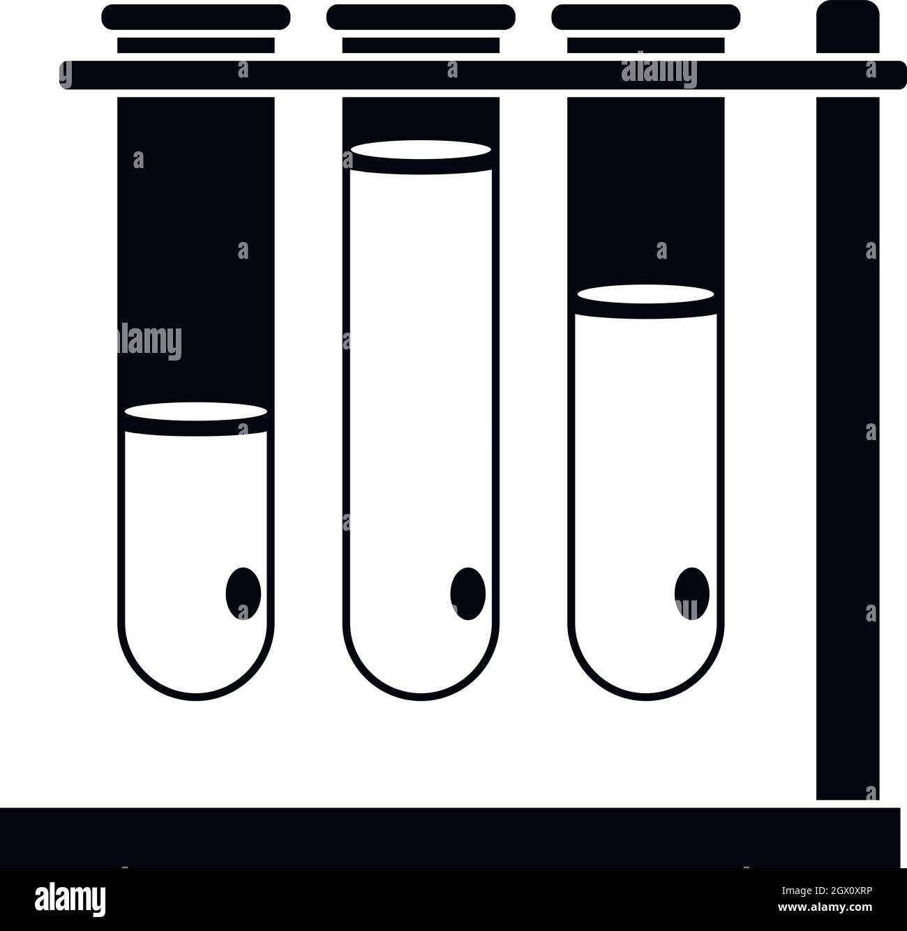 Three beakers icon, simple style Stock Vector Image & Art - Alamy