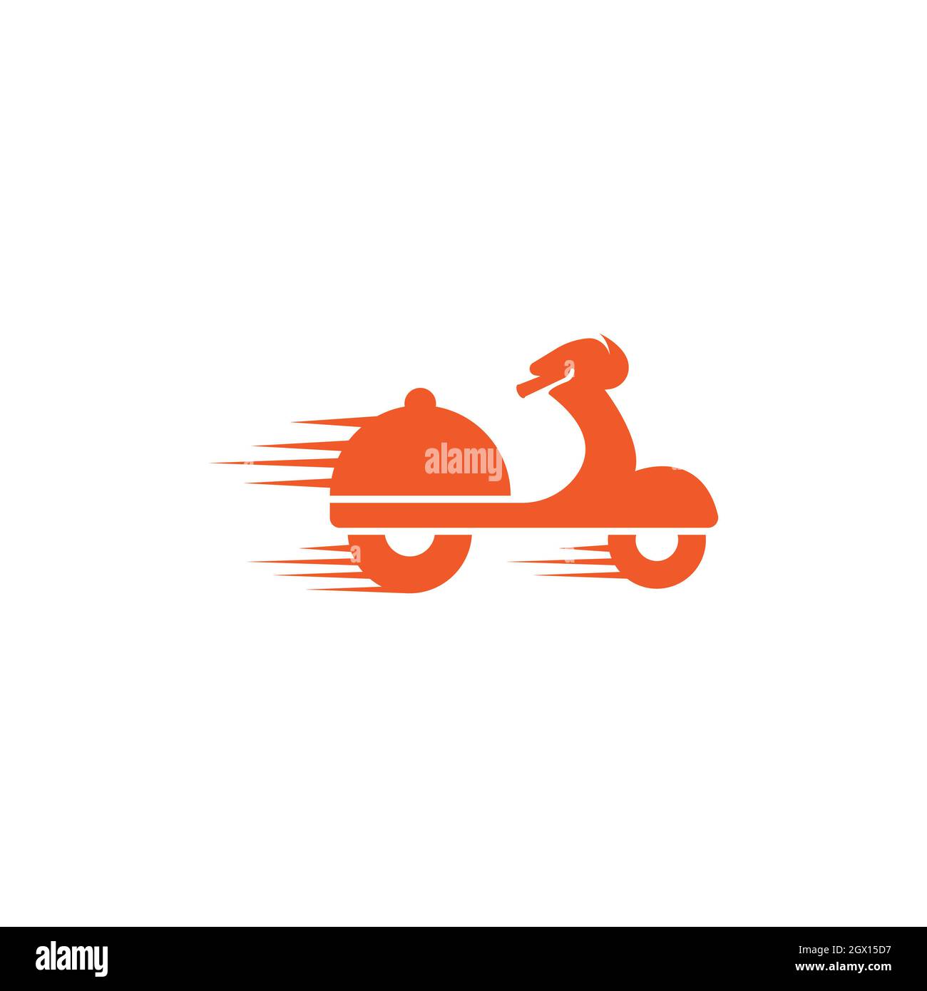 Fast shipping delivery truck flat vector icon Stock Photo - Alamy