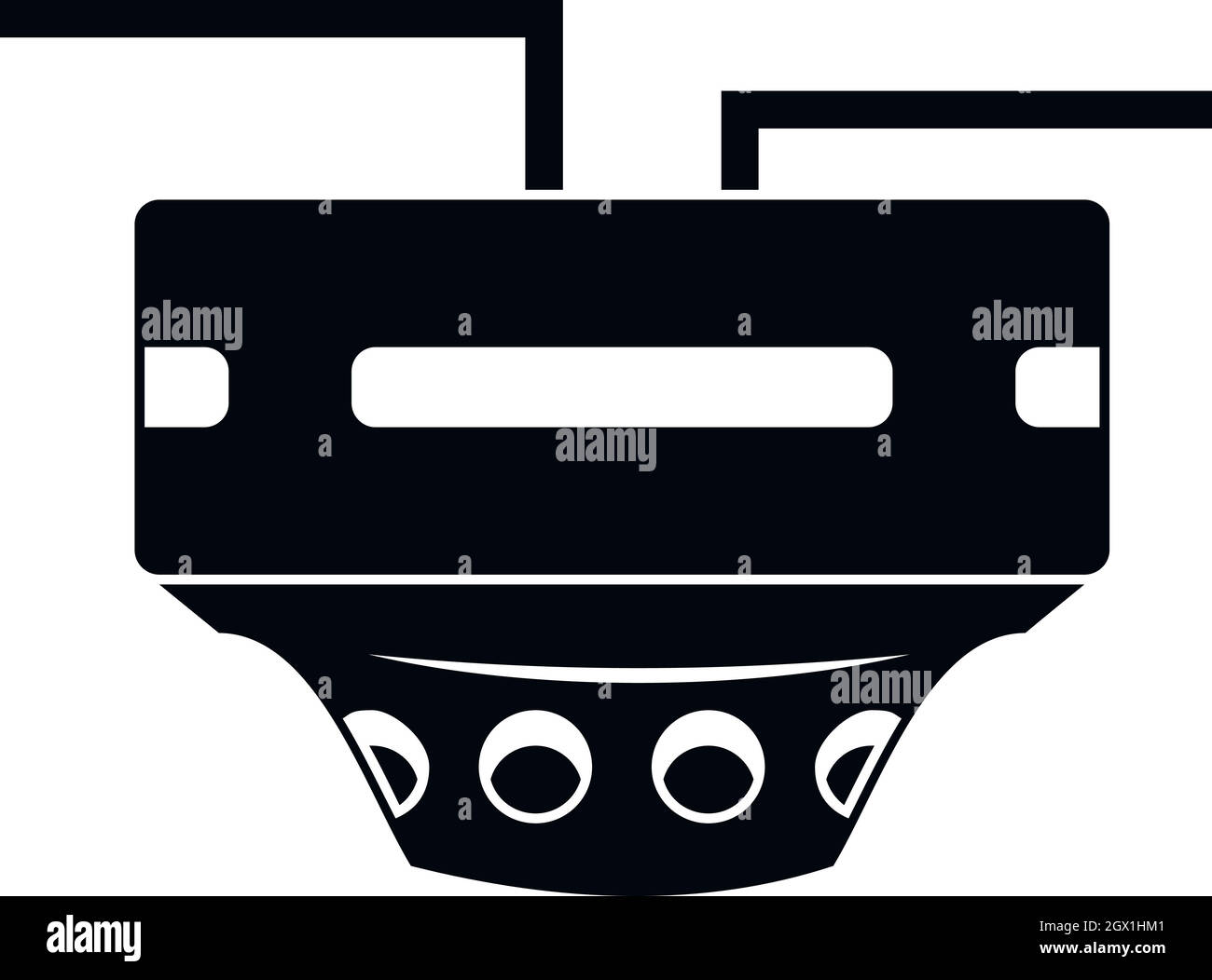 Monitor socket icon, simple style Stock Vector Image & Art - Alamy