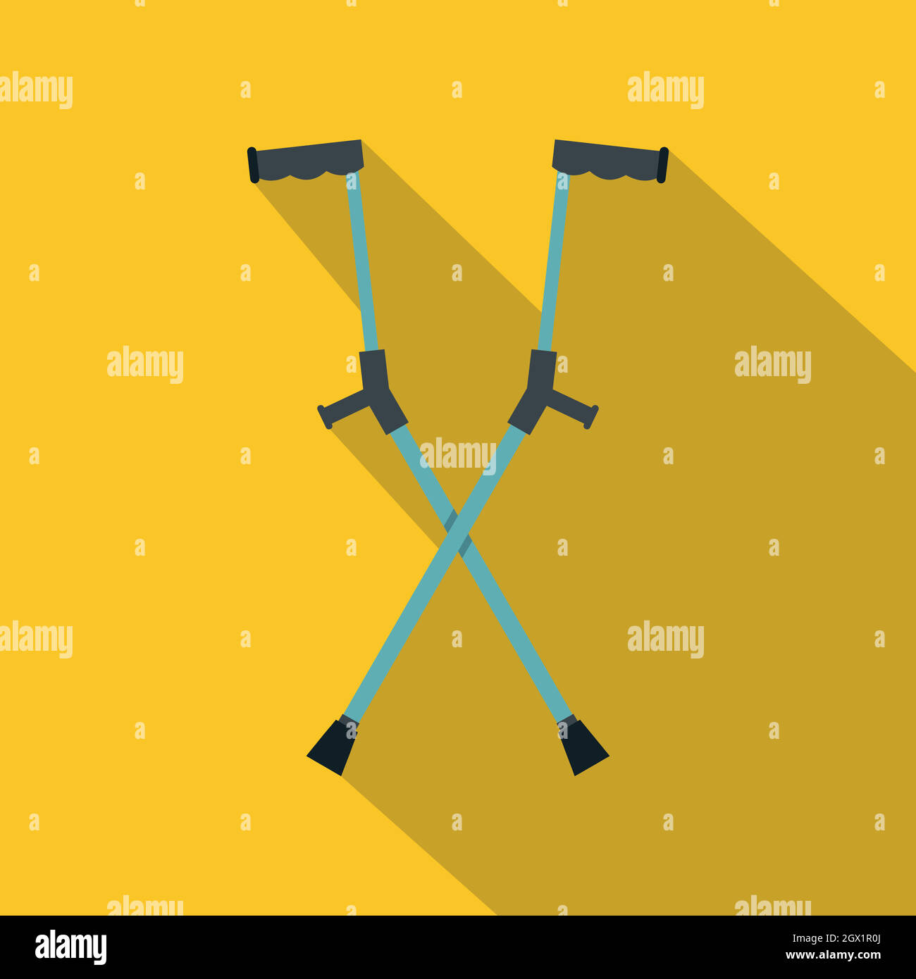 Other crutches icon, flat style Stock Vector Image & Art Alamy