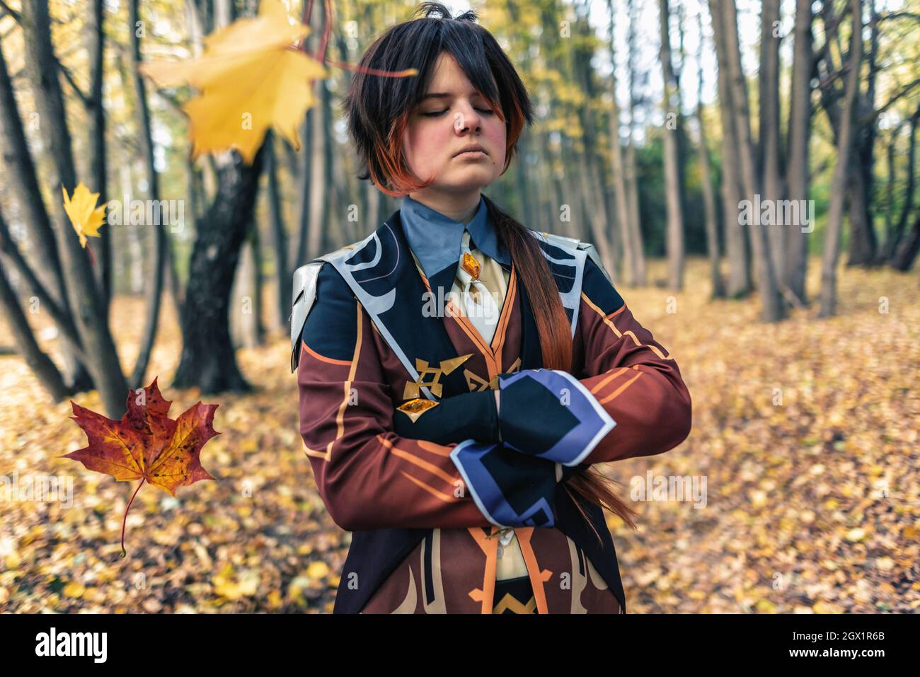 genshin impact cosplay Stock Photo - Alamy