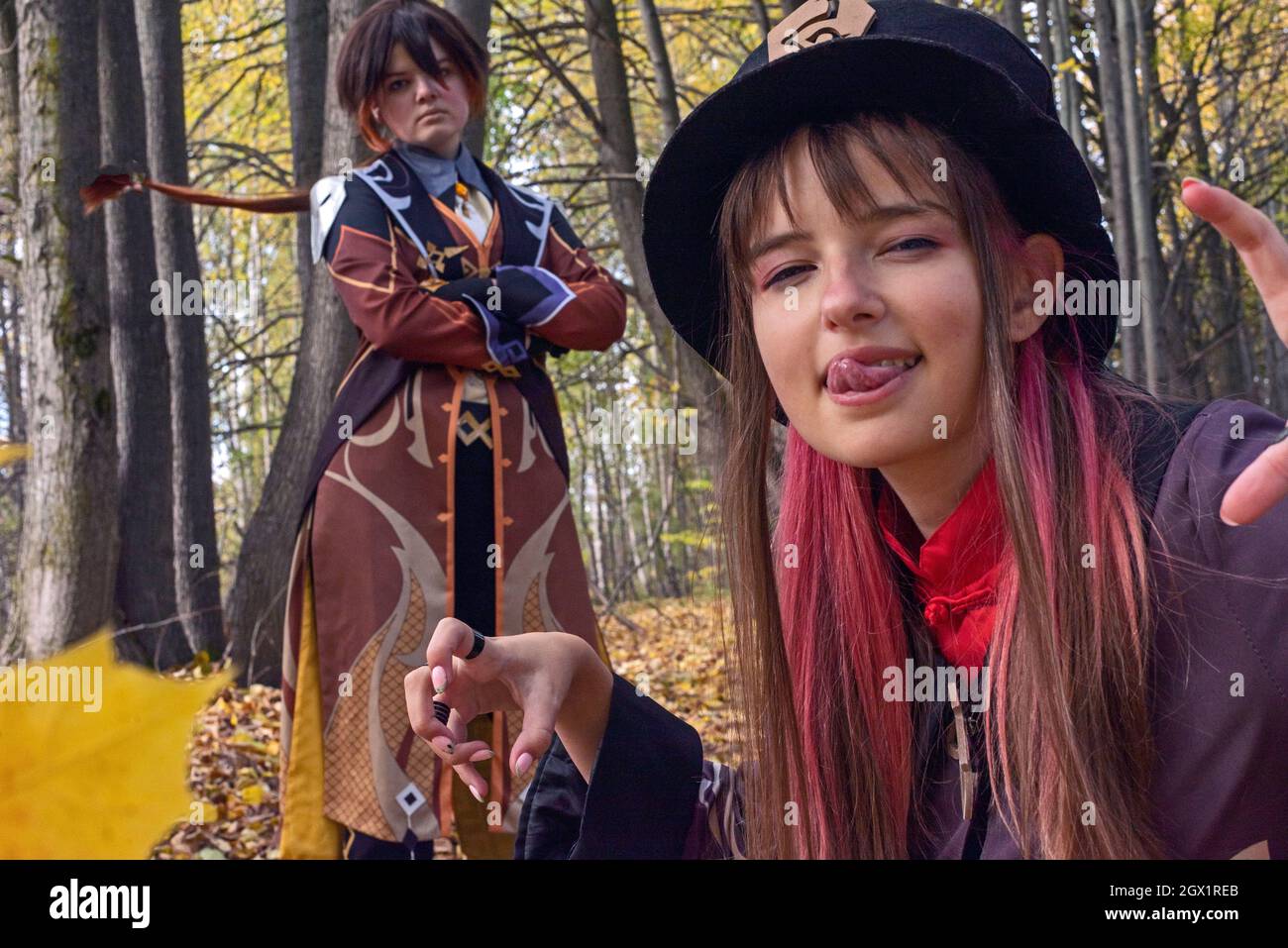 genshin impact cosplay Stock Photo - Alamy