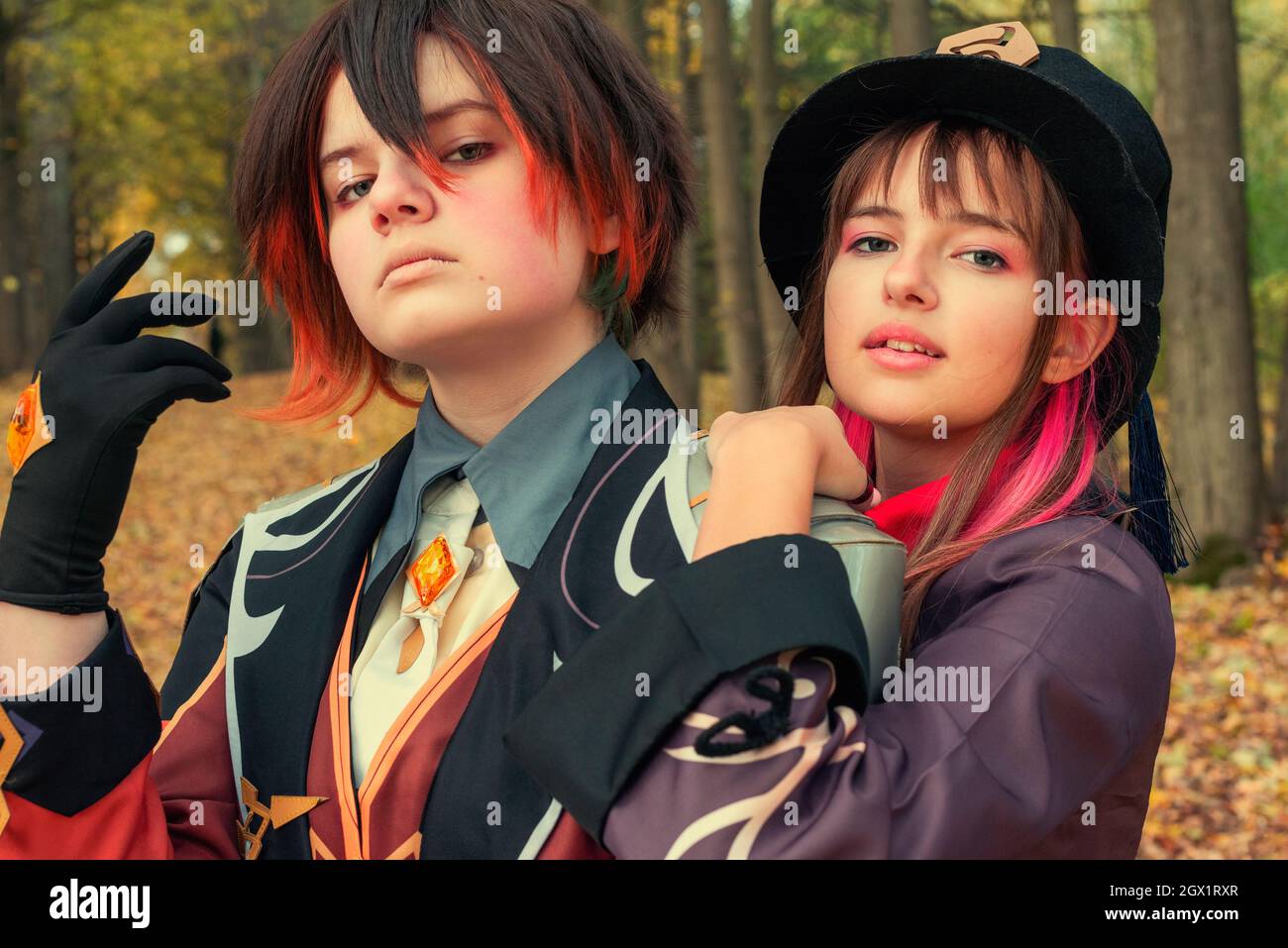 genshin impact cosplay Stock Photo - Alamy
