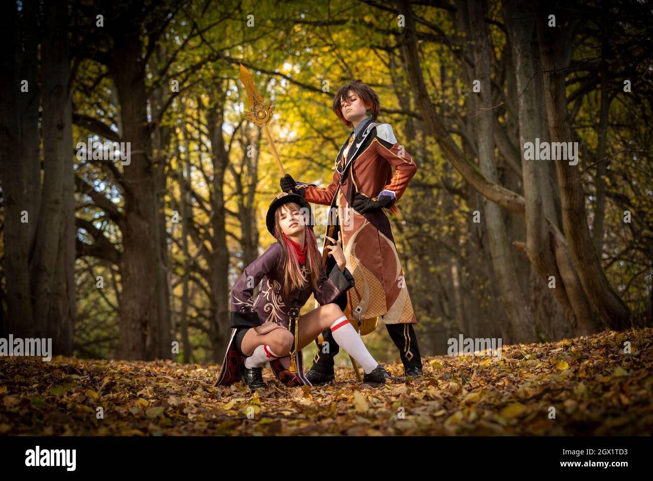genshin impact cosplay Stock Photo - Alamy