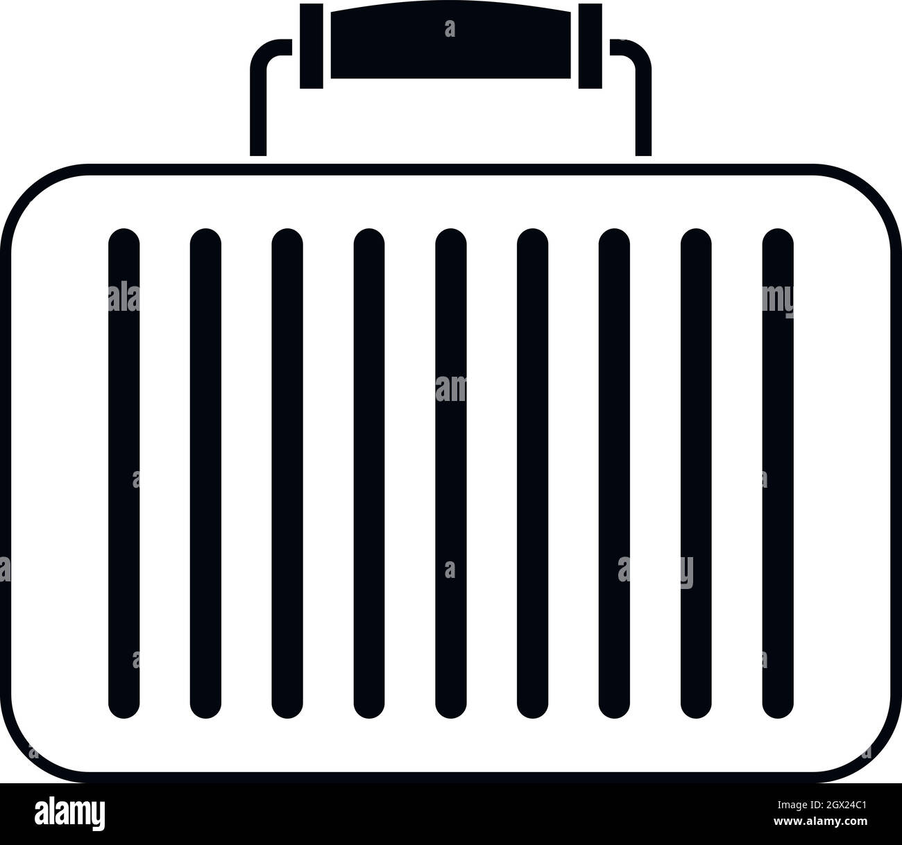 Briefcase icon, simple style Stock Vector Image & Art - Alamy