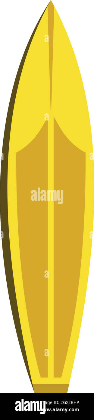 Surfboard icon, flat style Stock Vector Image & Art - Alamy