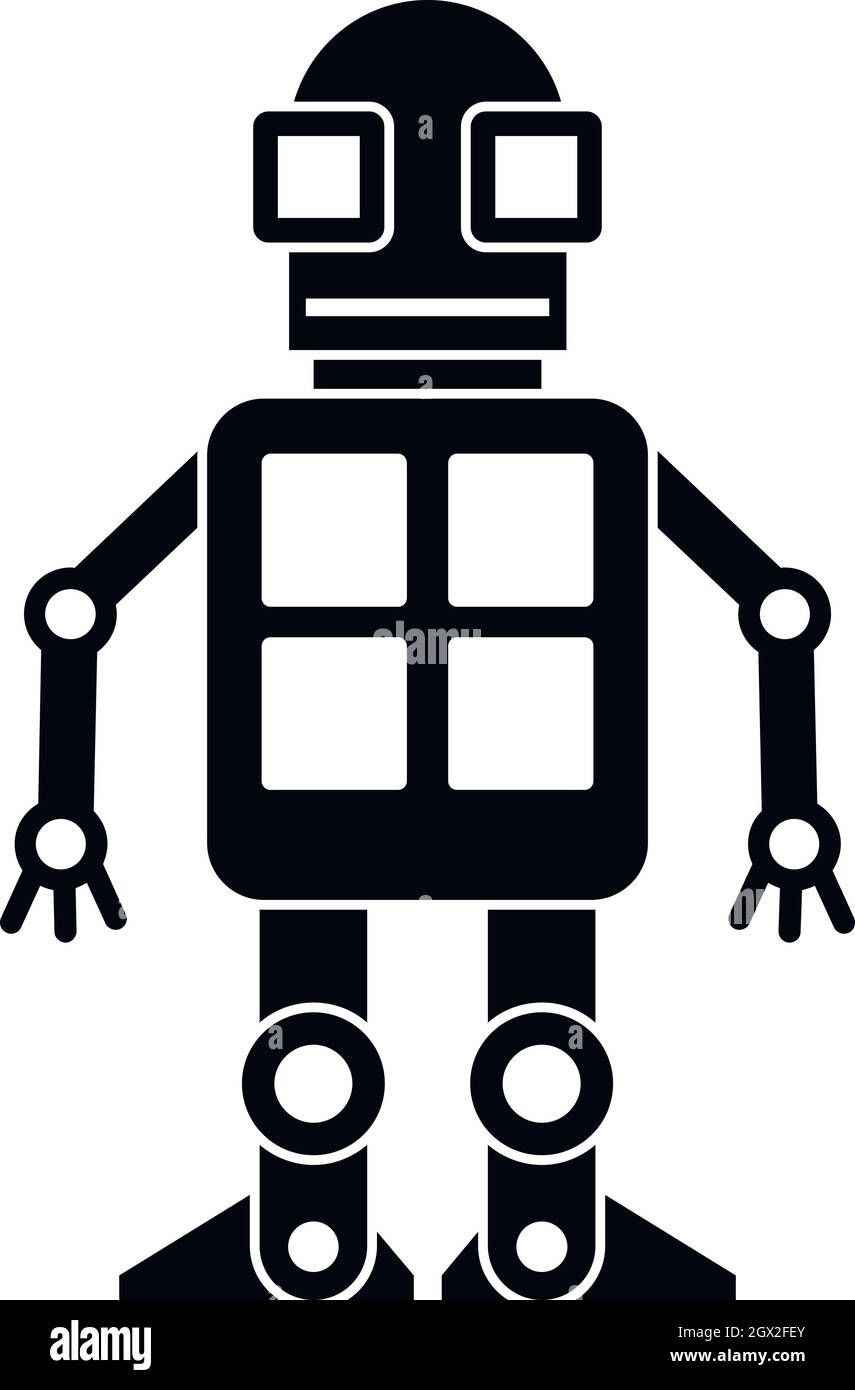 Artificial intelligence concept icon, simple style Stock Vector Image ...