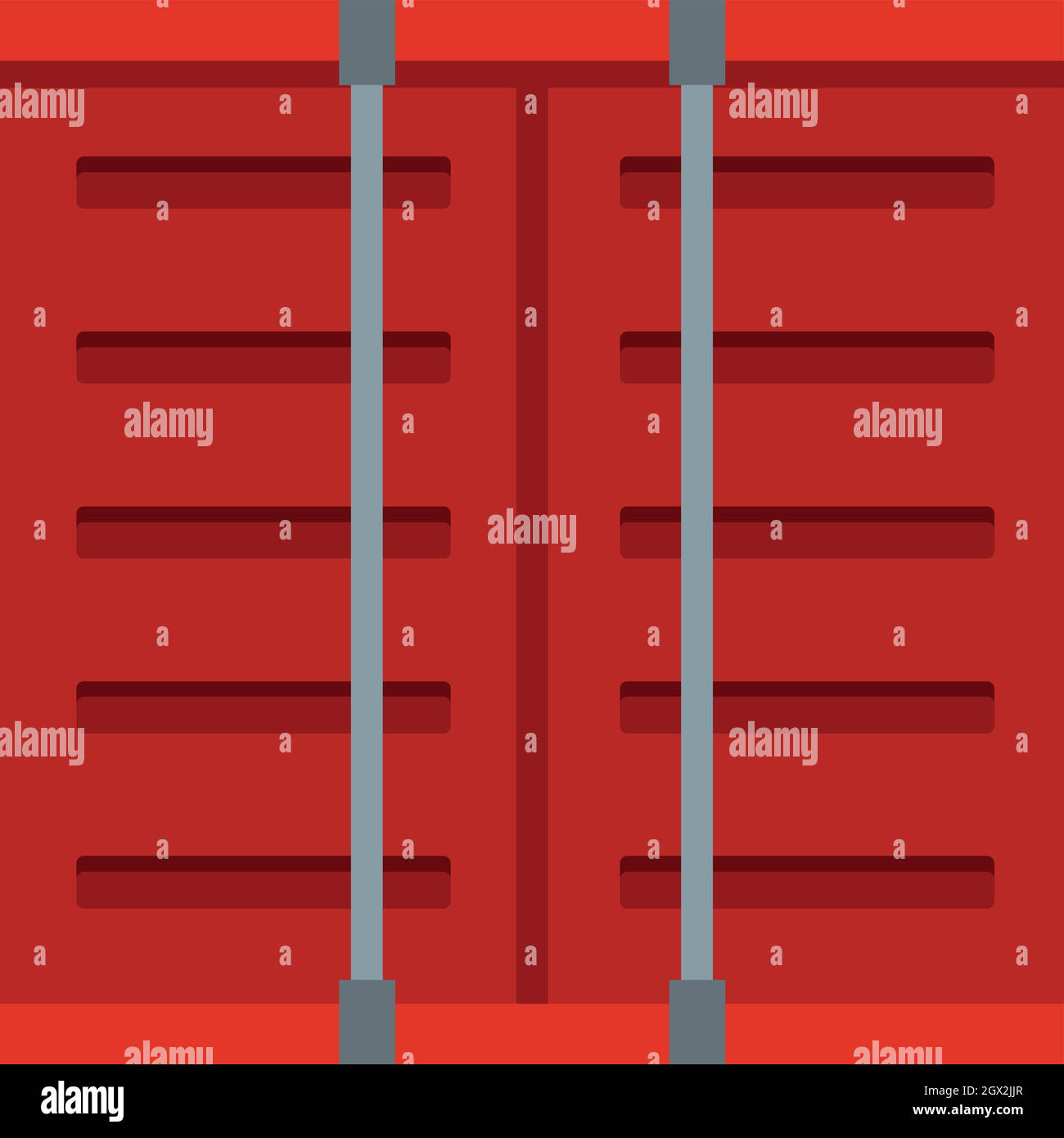 Jalousie icon, flat style Stock Vector Image & Art Alamy