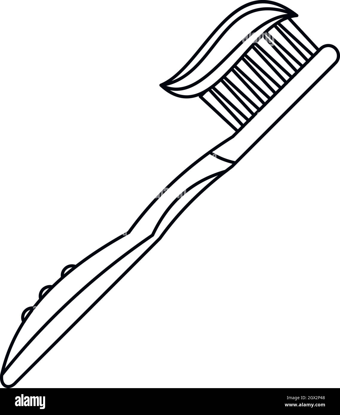 Teeth cleaning symbol icon, outline style Stock Vector Image & Art Alamy