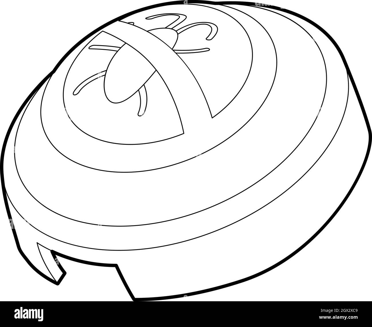 Fumigator icon, outline style Stock Vector