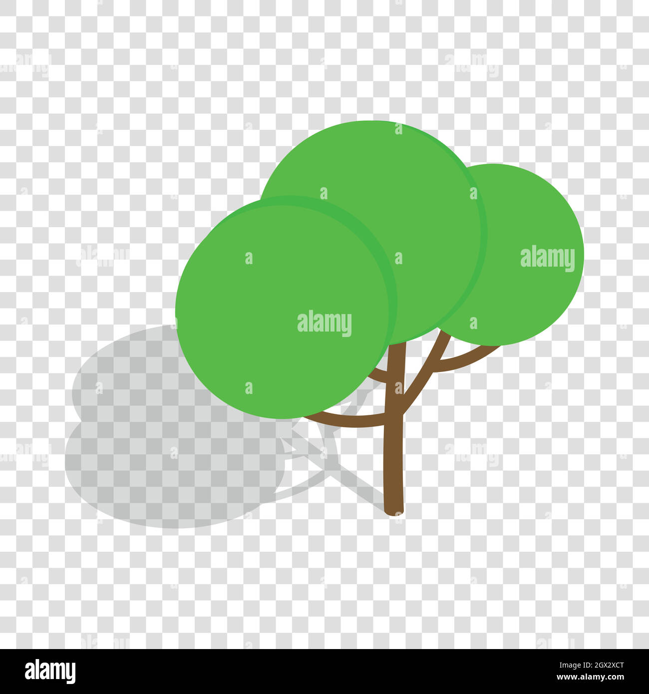 Tree isometric icon Stock Vector Image & Art - Alamy