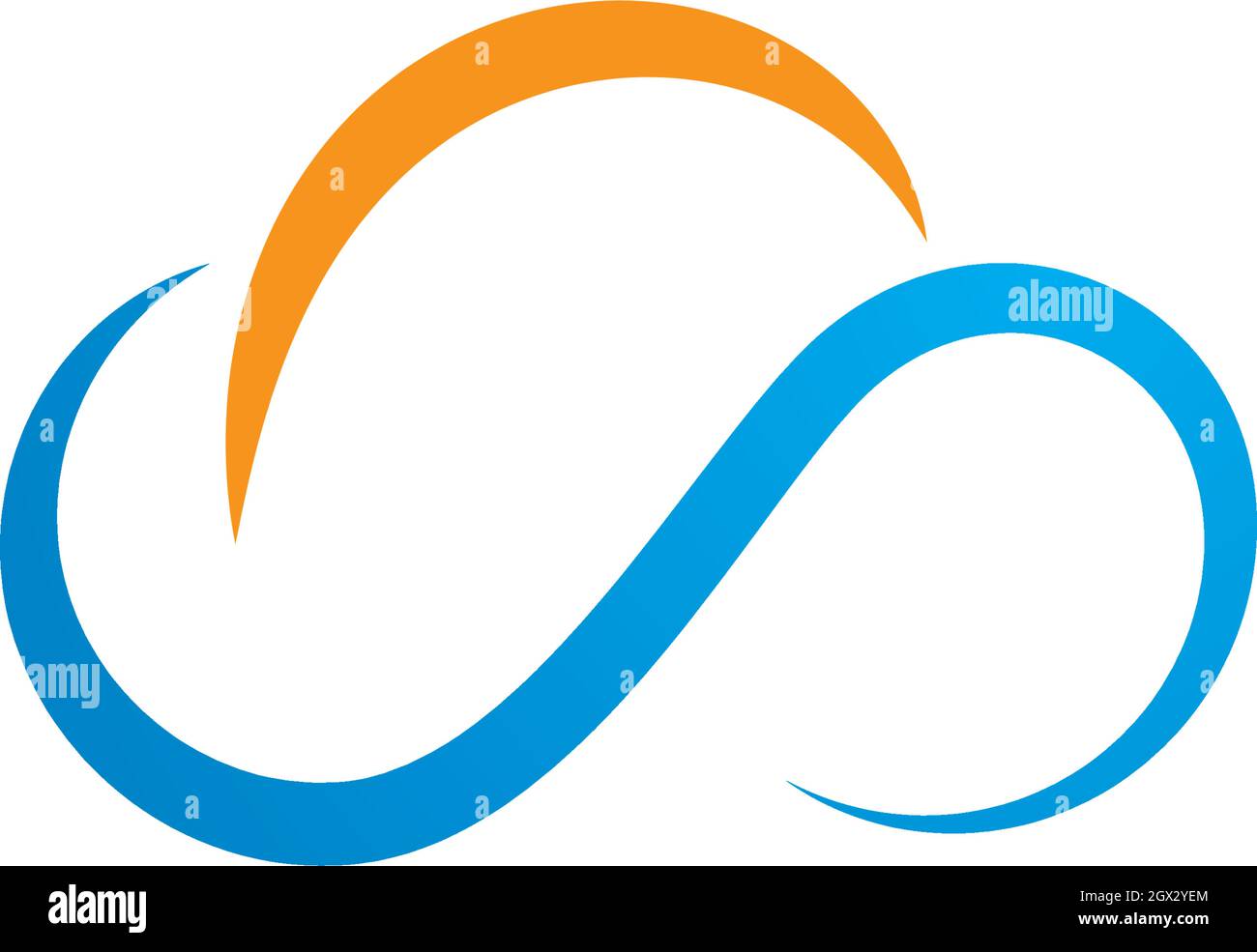 cloud vector logo template design vector Stock Vector Image & Art - Alamy