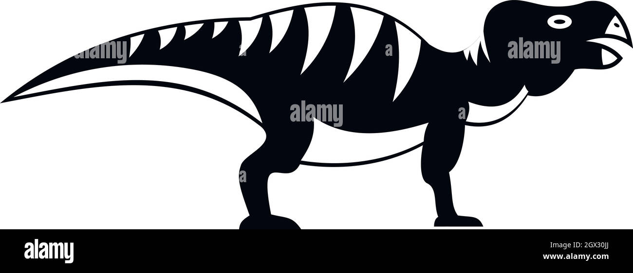 Hadrosaurid dinosaur icon, simple style Stock Vector Image & Art - Alamy