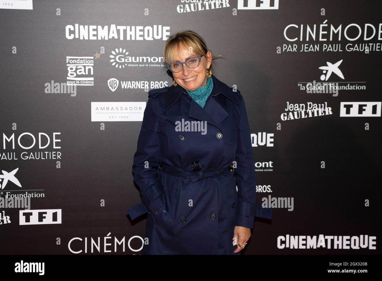 Paris, France, the 3 October, Cinemode, JP Gaultier’s exhibition, Rosalie Varda, François Loock/alamy Credit: Loock françois/Alamy Live News Stock Photo