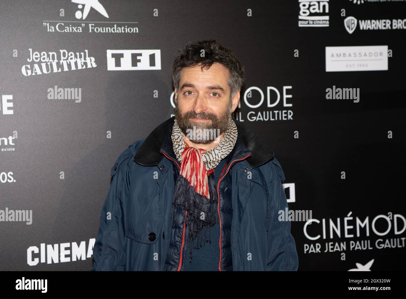 Paris, France, the 3 October, Cinemode, JP Gaultier’s exhibition, Mathieu Demy, François Loock/alamy Credit: Loock françois/Alamy Live News Stock Photo