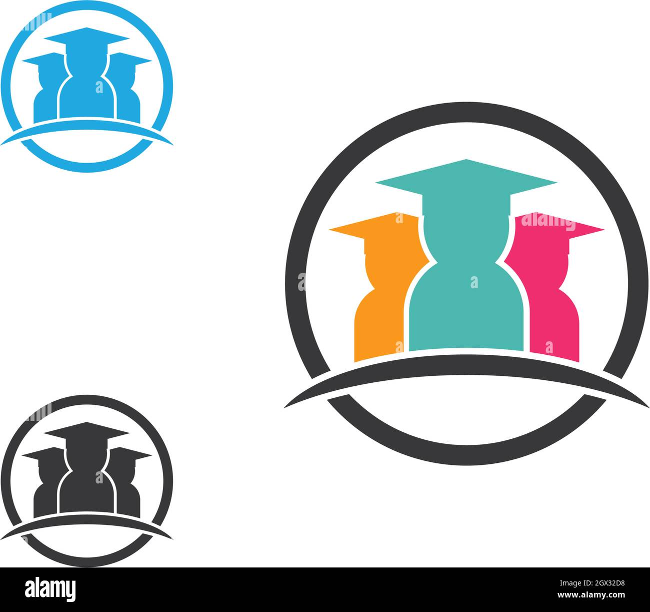 Education Logo Template vector illustration design Stock Vector Image ...