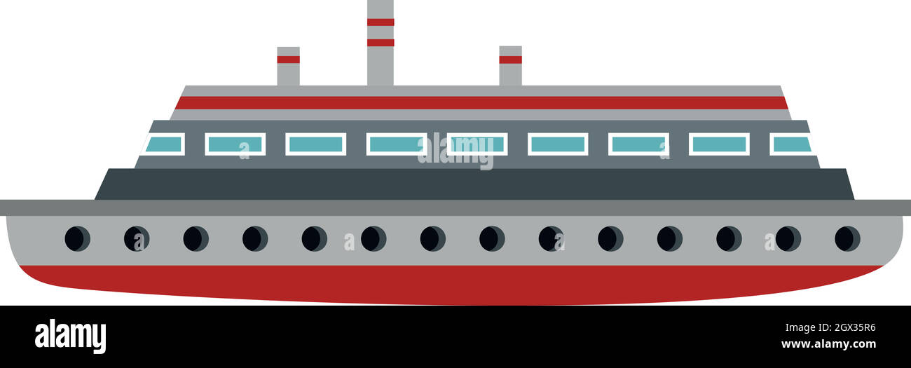 Long transport ship Stock Vector Images - Alamy