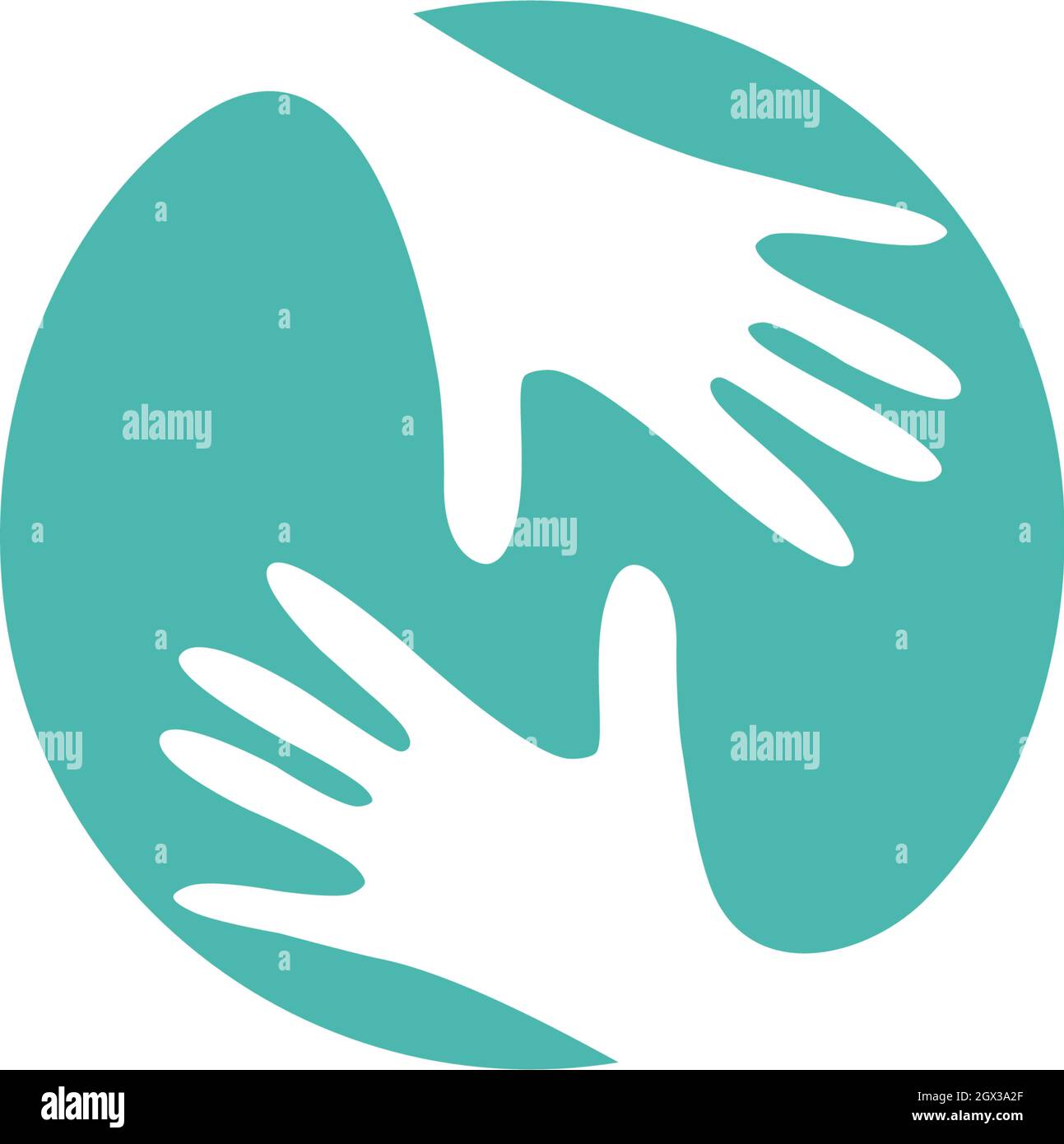 Hand Care Logo Template vector icon Business Stock Vector Image & Art ...