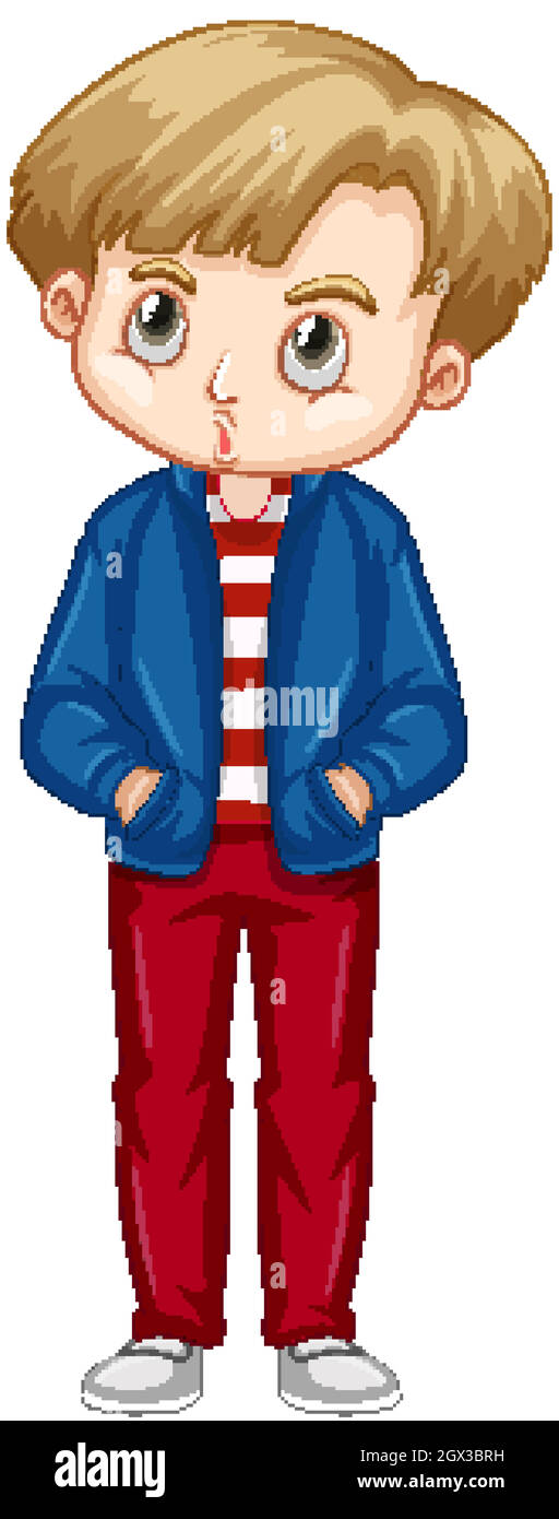 Cartoon red pants hires stock photography and images Alamy