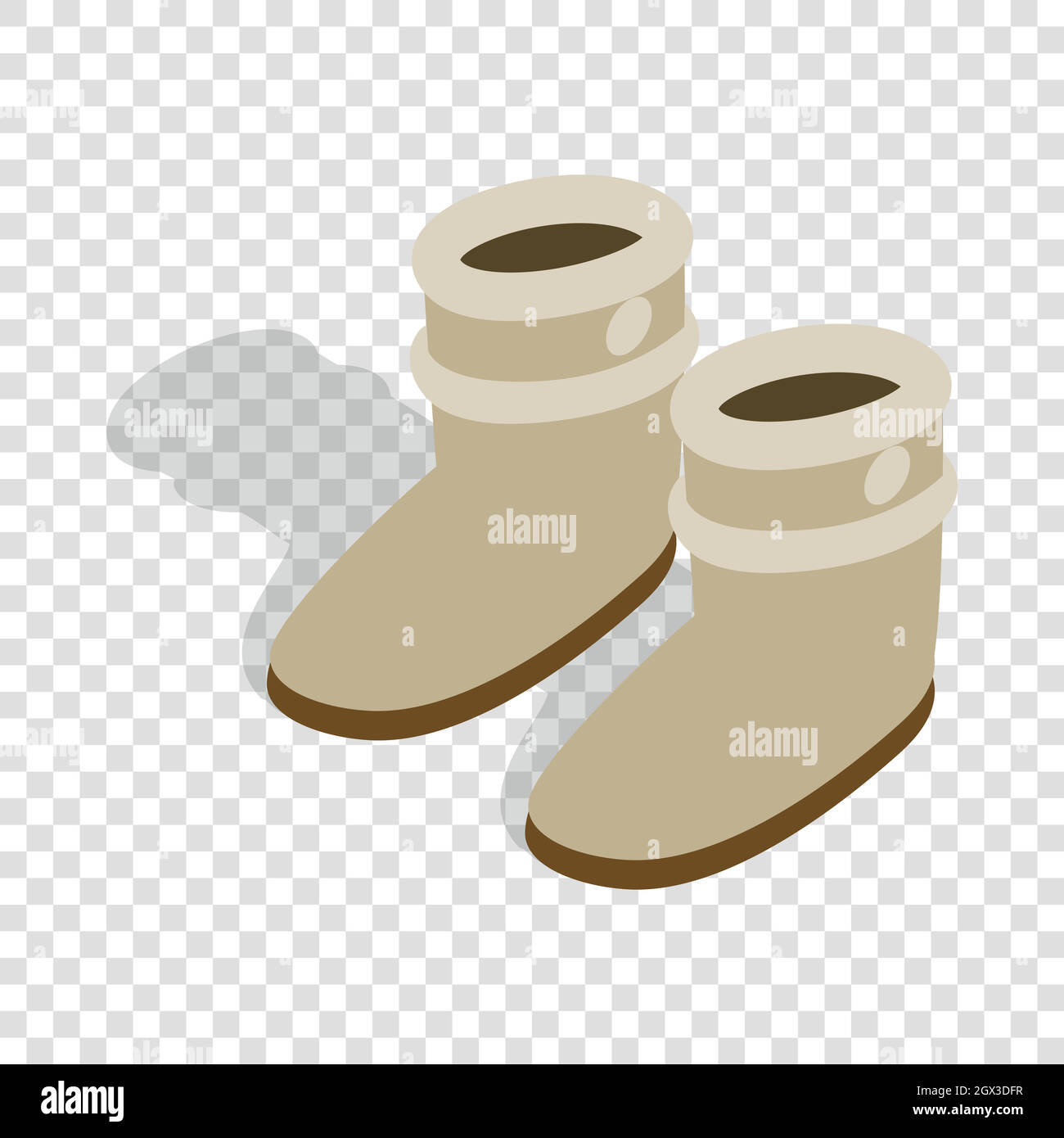 snow shoes vector