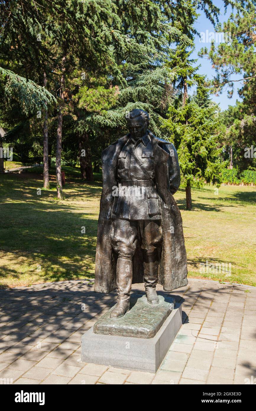 Josip Broz Tito, bronze statuary at the museum park, Museum of ...