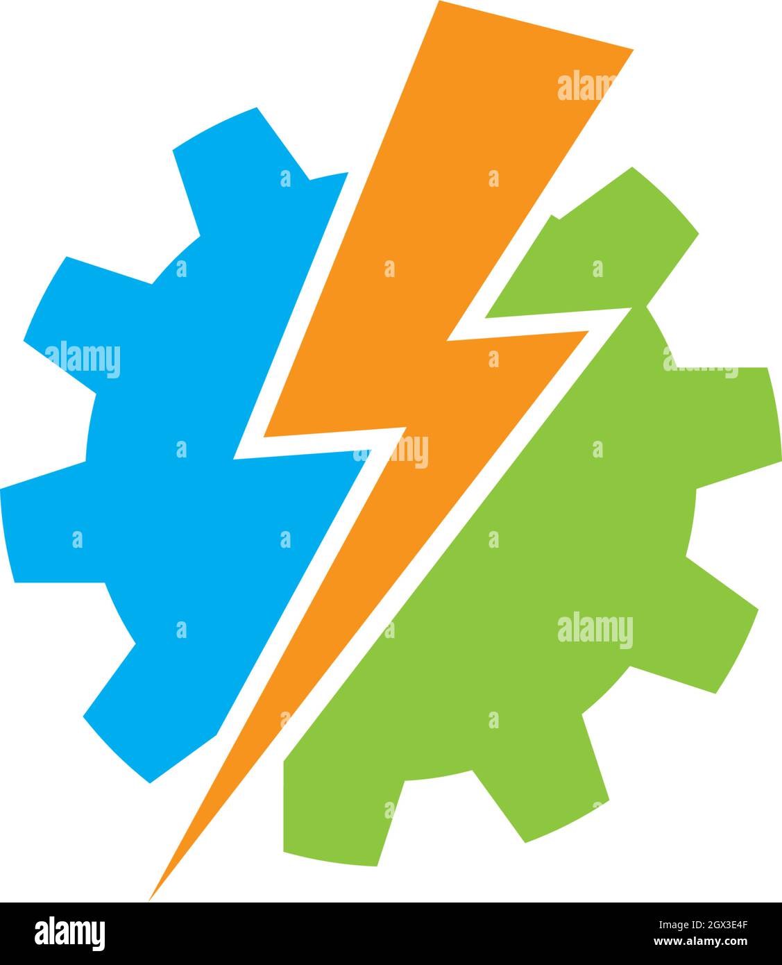 Gear Logo Template vector icon illustration design Stock Vector
