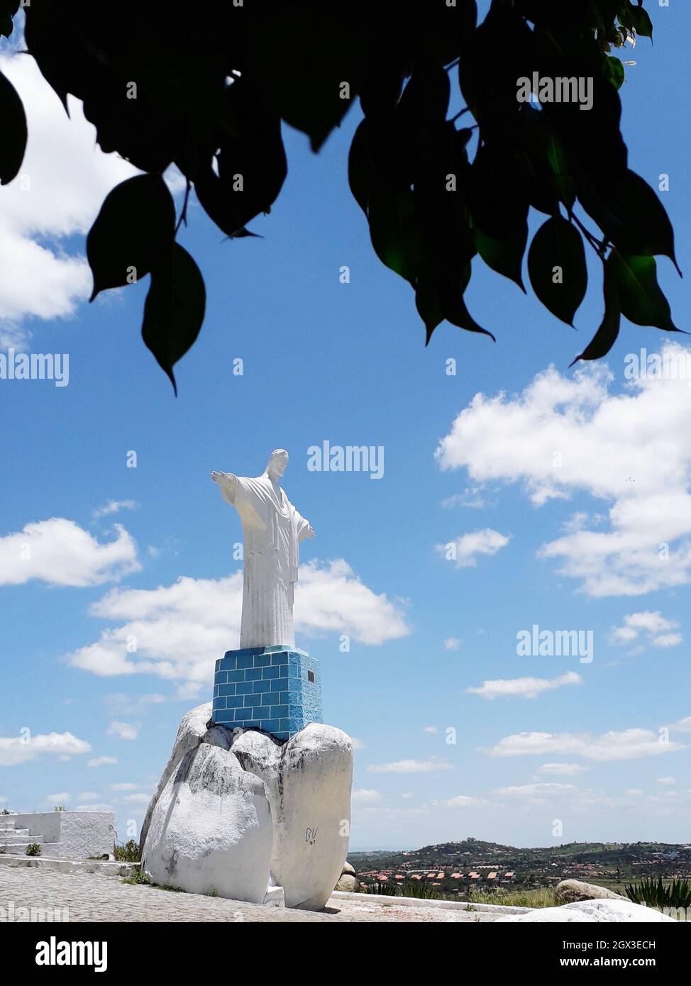Low Angle View Of Statue Against Sky Stock Photo