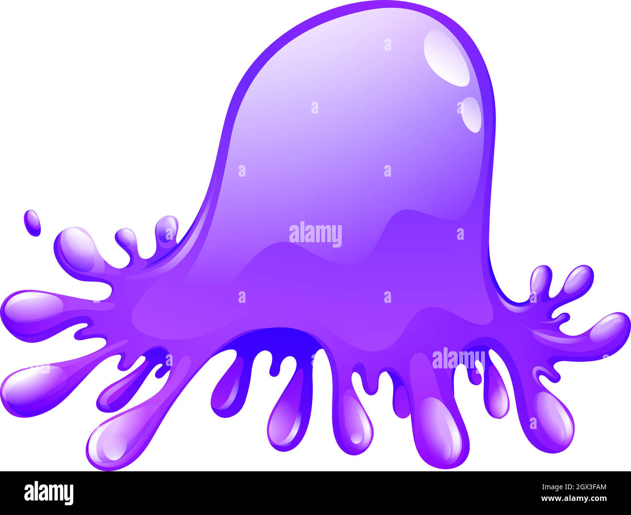 Purple Color Splash Hi Res Stock Photography And Images Alamy