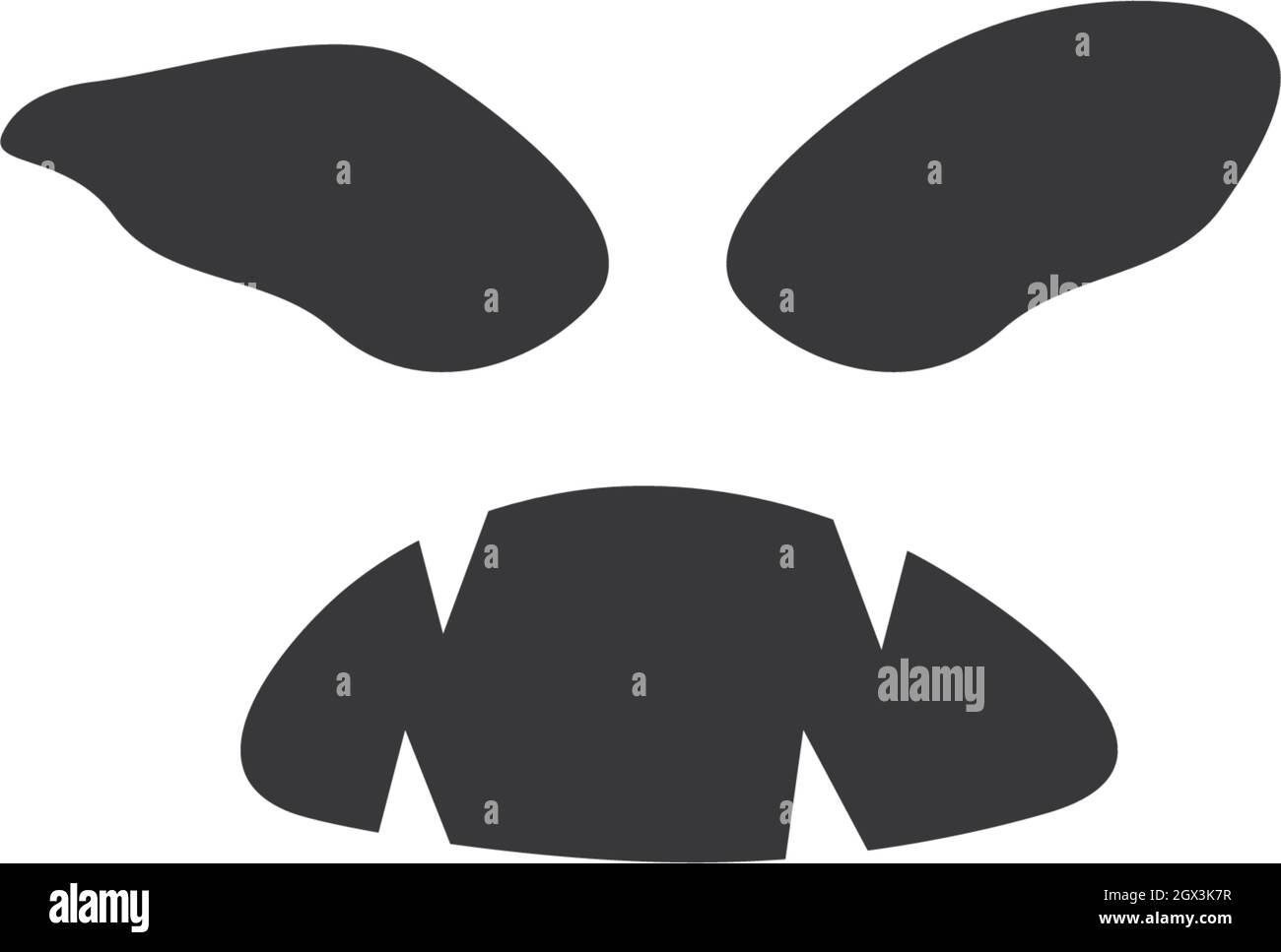 Ghost ilustration vector template Stock Vector