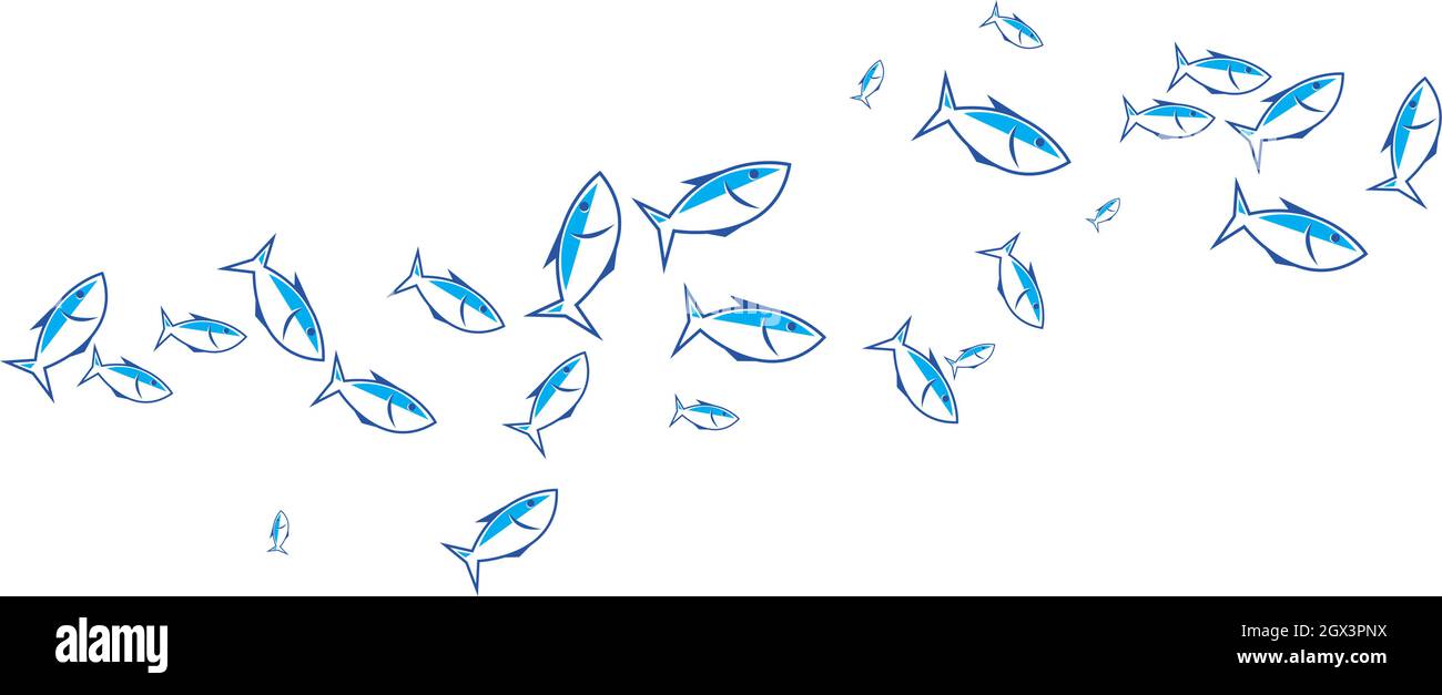 fish background vector icon template Stock Vector Image & Art - Alamy