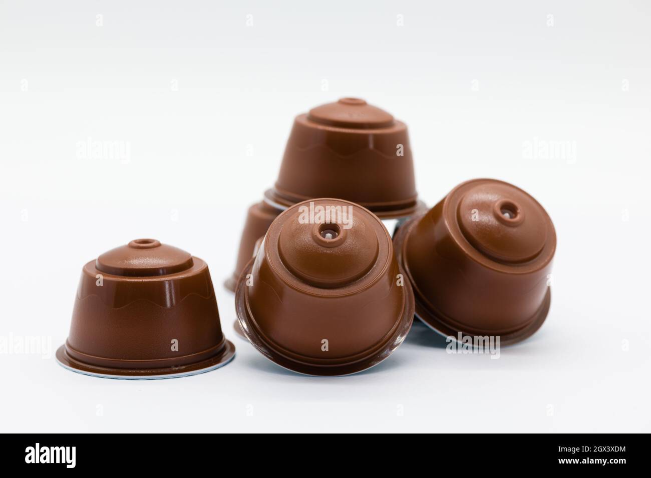 Five generic coffee pods that will fit in many available coffee