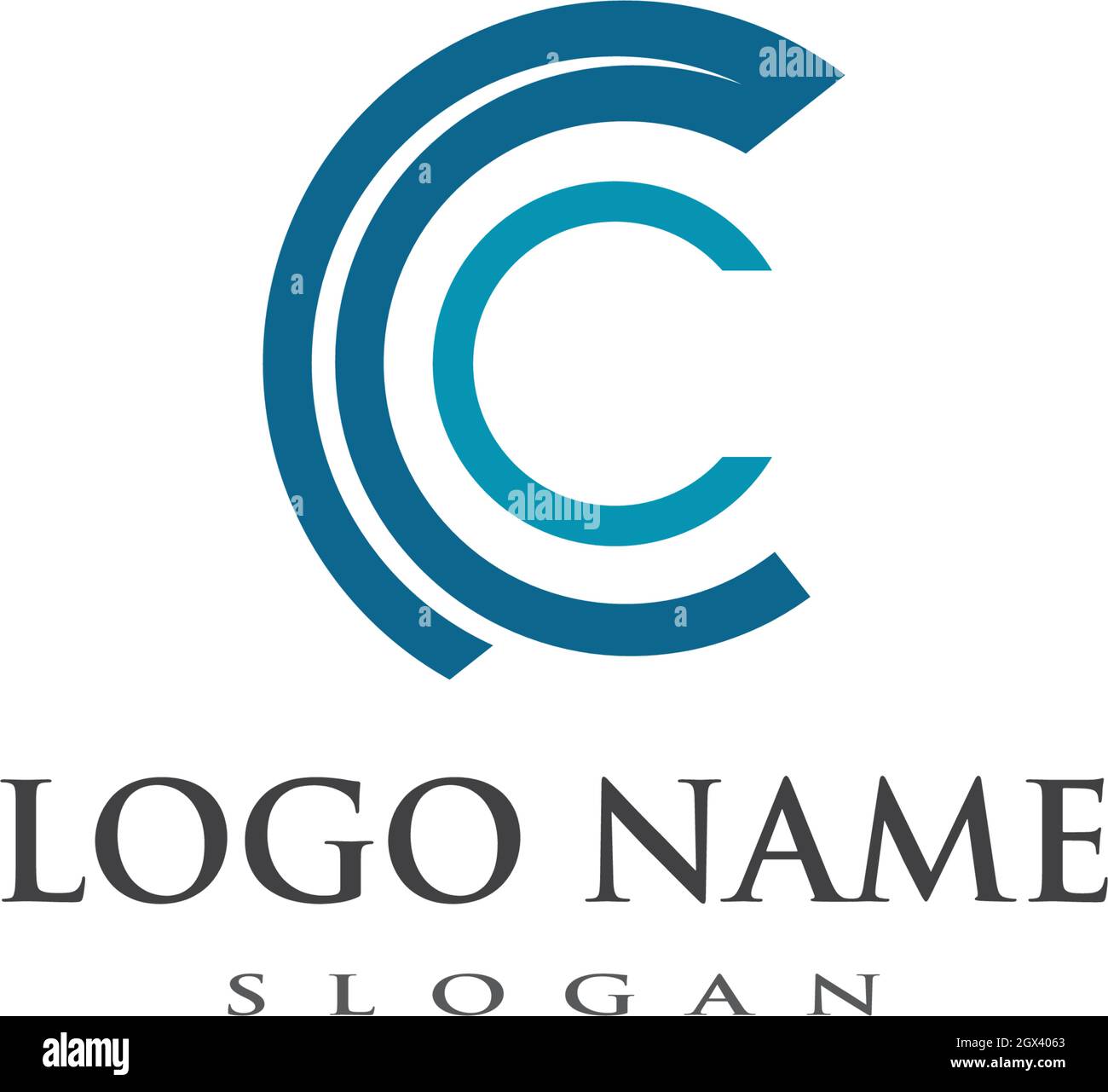 C Letter Business corporate abstract unity vector logo design template ...