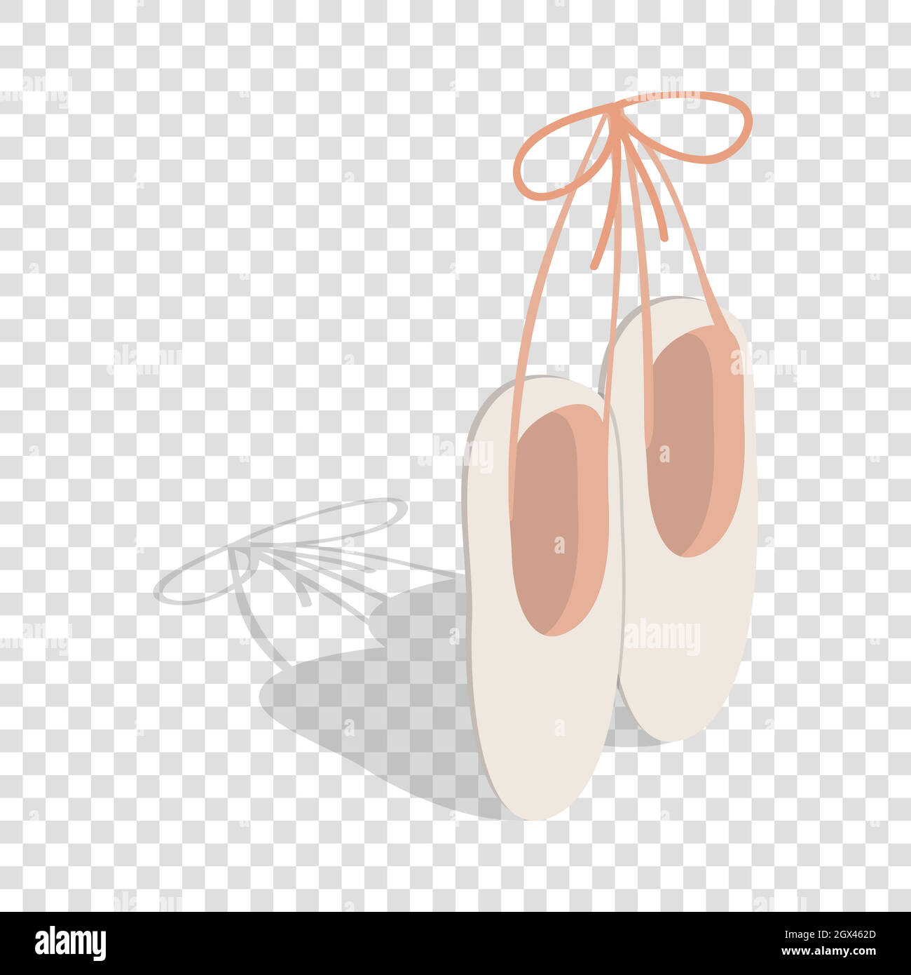 Hanging Ballet Shoes Clip Art